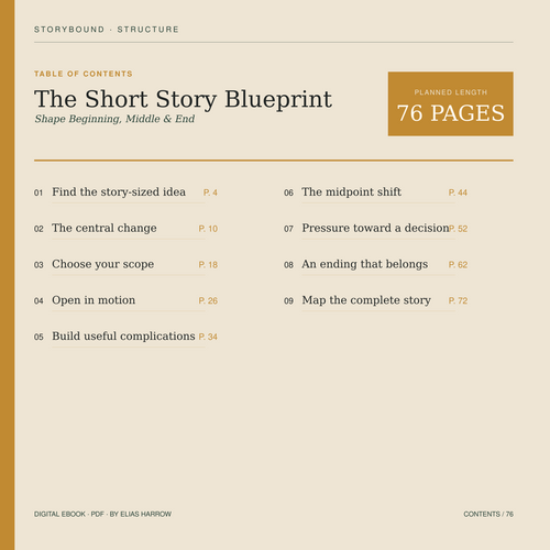 The Short Story Blueprint